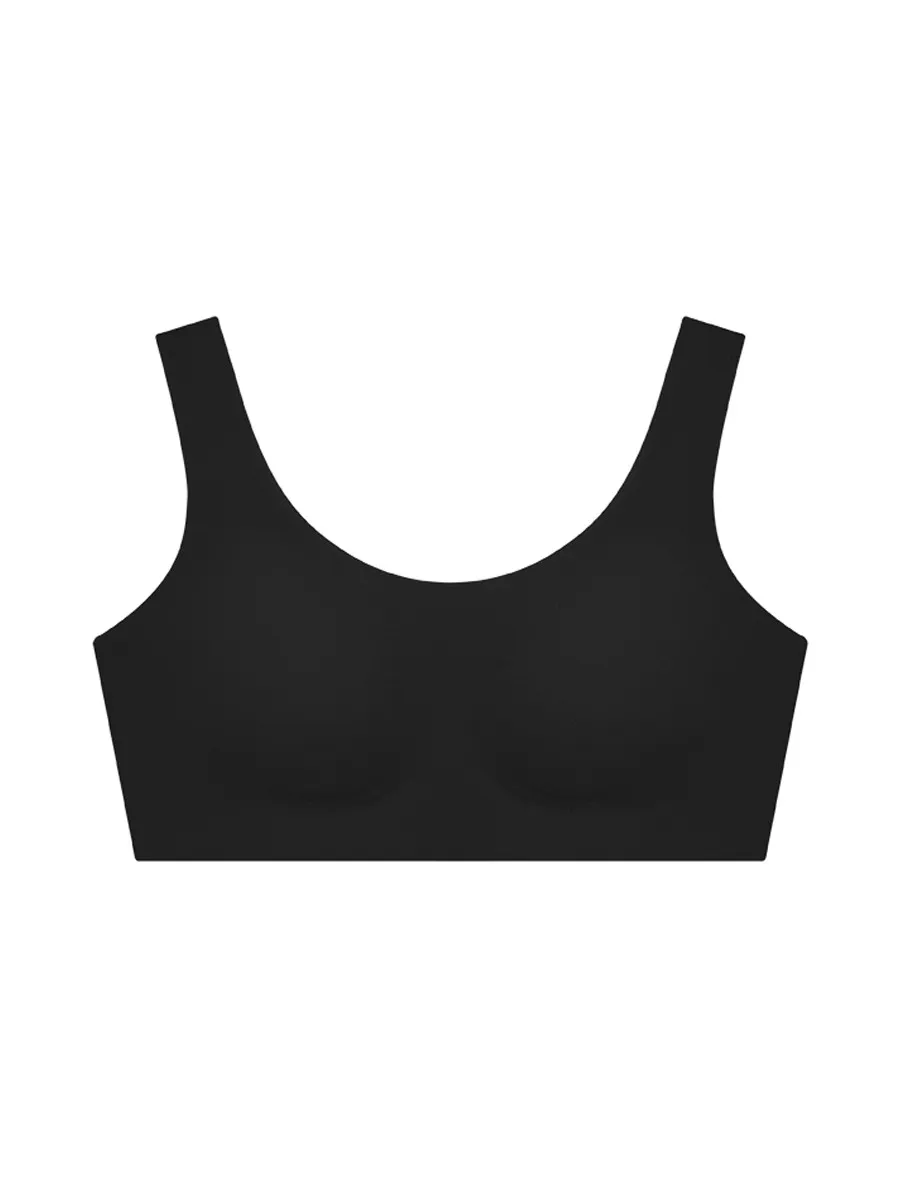 SABINA [Online Exclusive]  Soft Collection Seamless Wireless Bra - Black