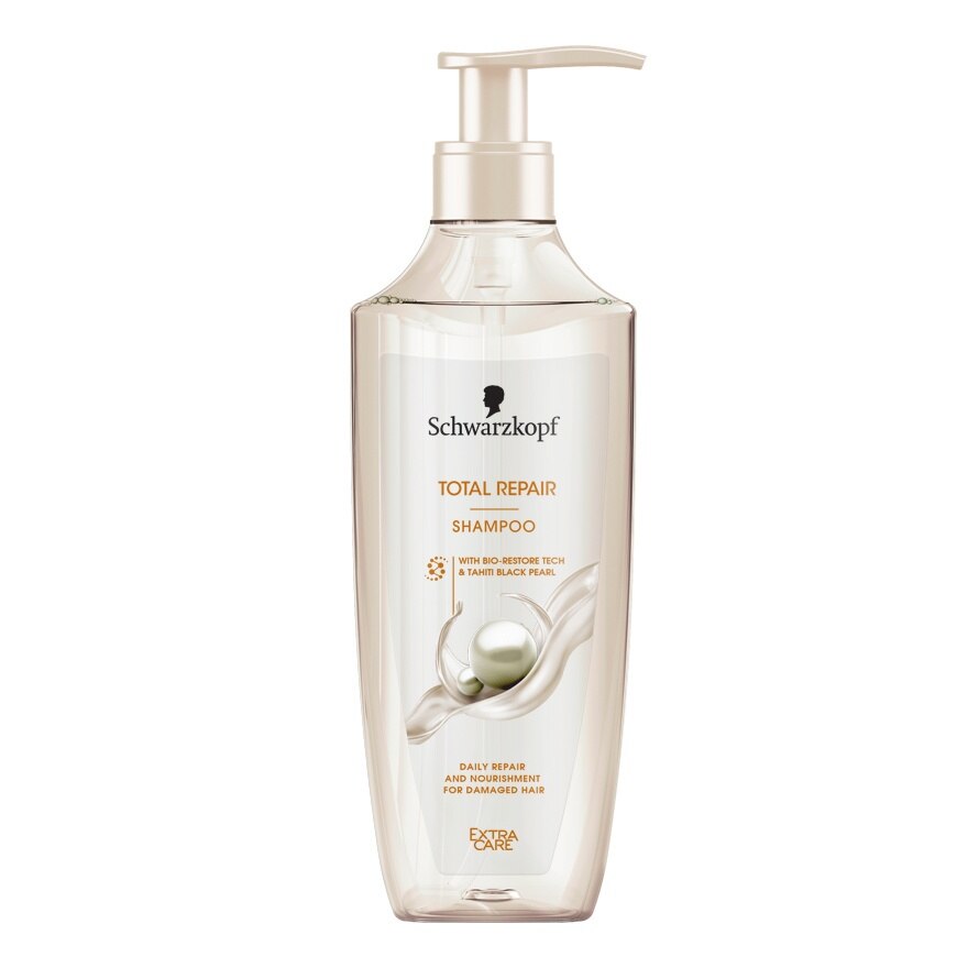 Extra Care Shampoo Total Repair 400 Ml. - White