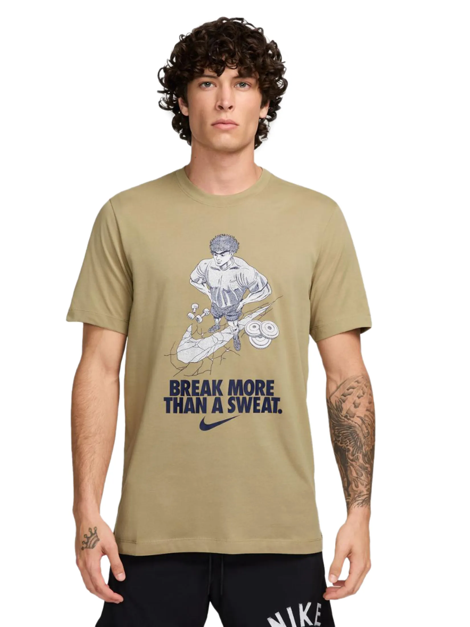 NIKE Men Running Tee Dri-Fit Iykyk Fitness