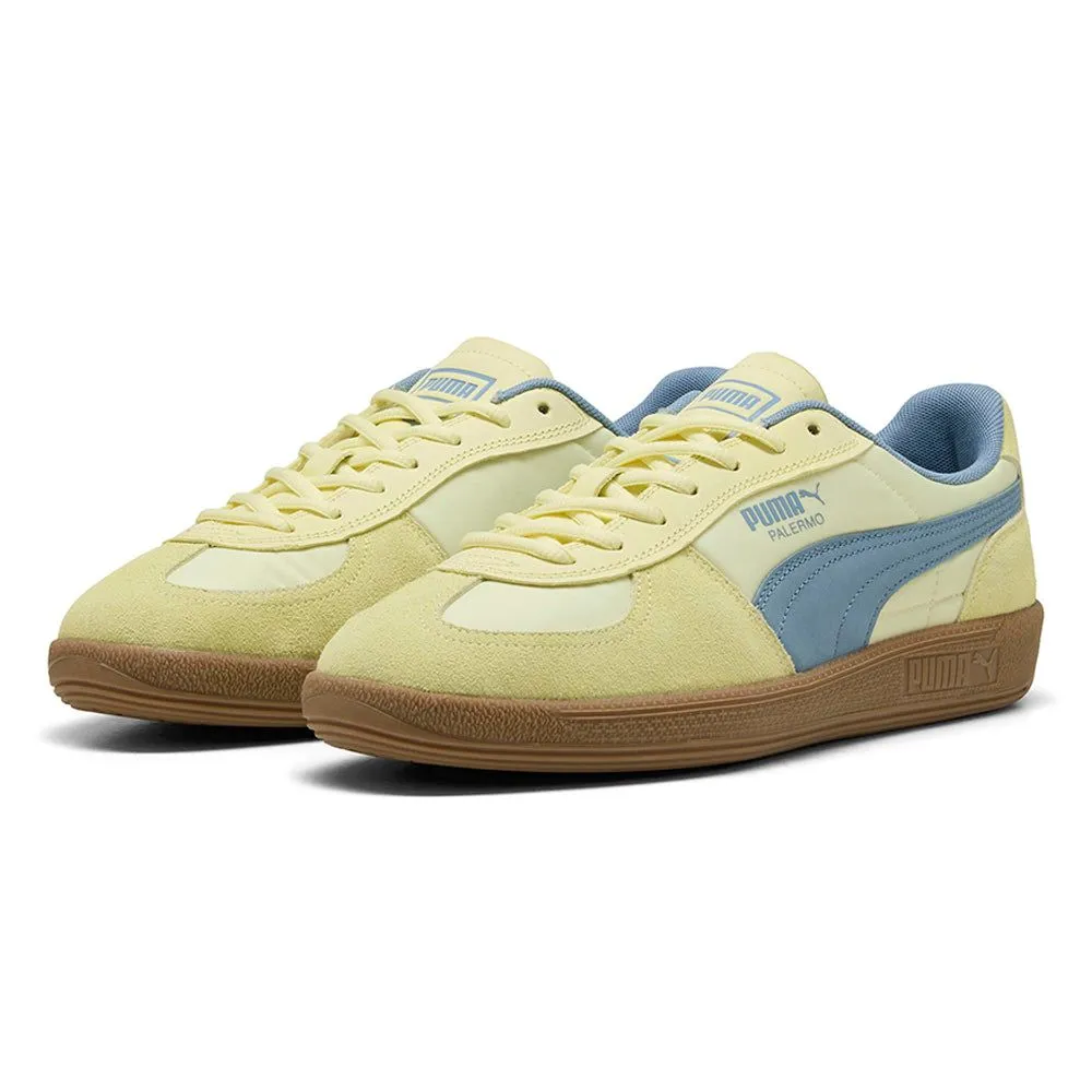 PUMA Palermo Pop Unisex Casual Shoes Yellow - PU097SH293EMTH