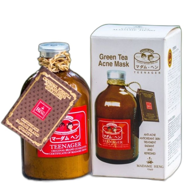 Маска с зеленым чаем против акне и для проблемной кожи Madame Heng 50 гр
