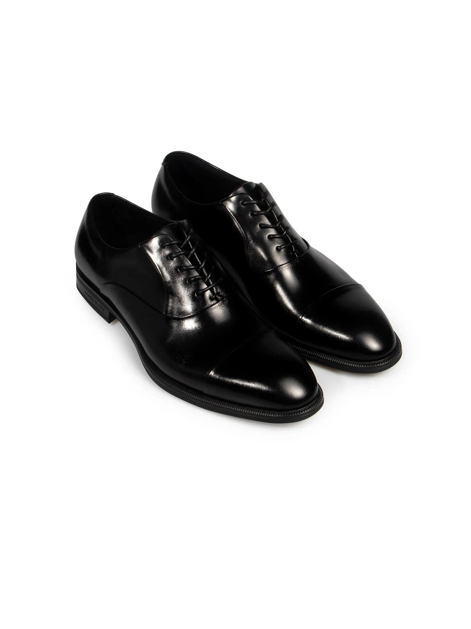 KENNETH COLE MEN DRESS SHOES REBOUNDPOD LACE UP D / BLACK