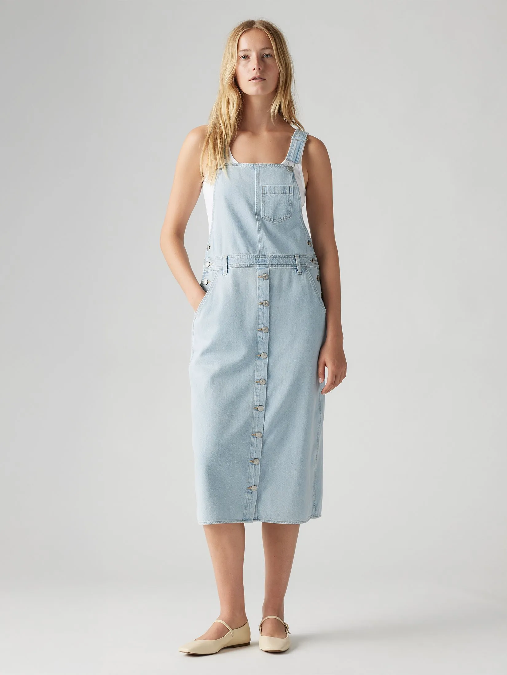 LEVI'S Women's Tico Jumper Dress Blue