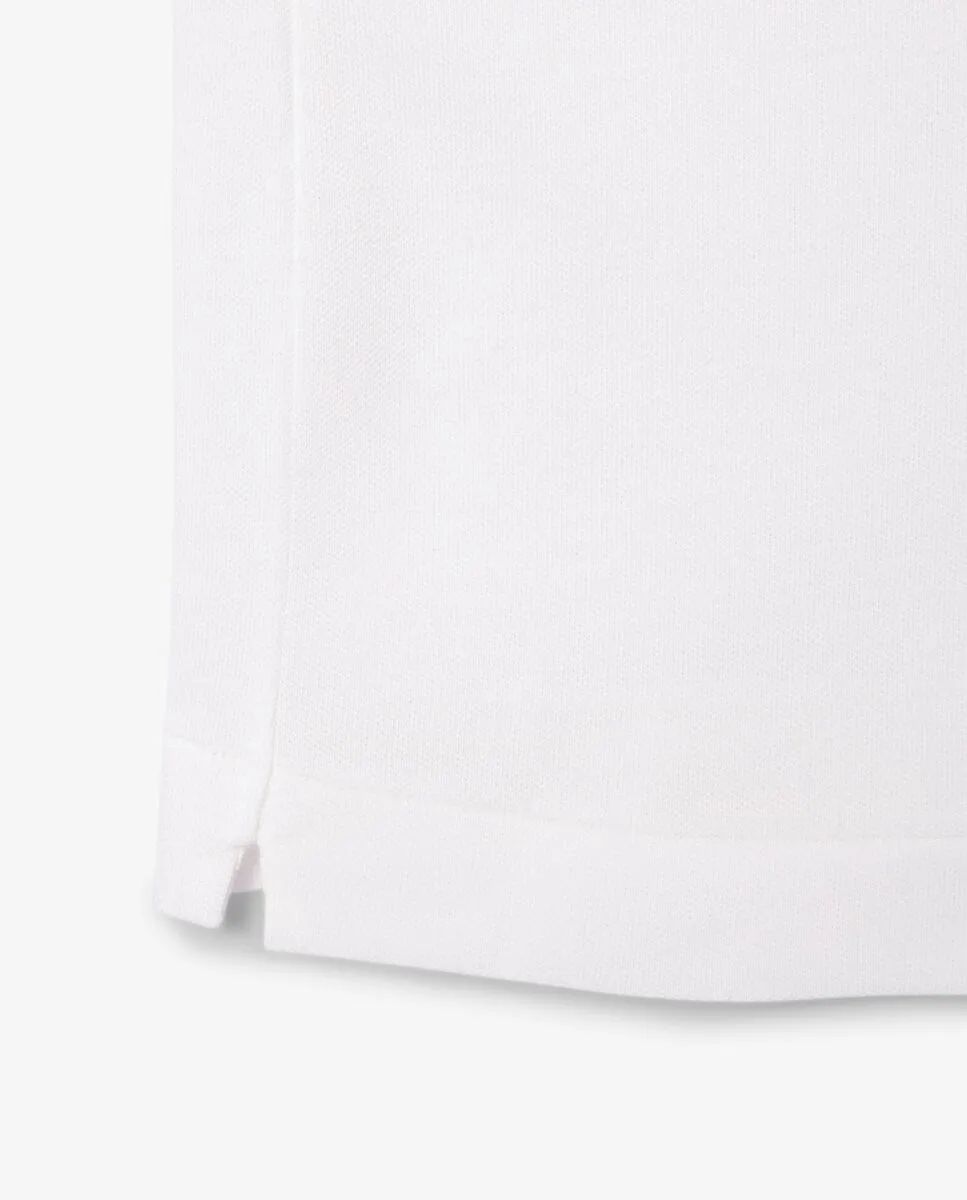 LACOSTE Classic Fit L.12.12 LIGHT Piqu  Polo Shirt White