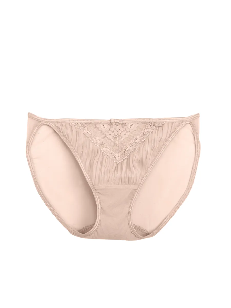 ELLE LINGERIE UNDERWEAR SEXY LOWRISE LU1870BE BEIGE
