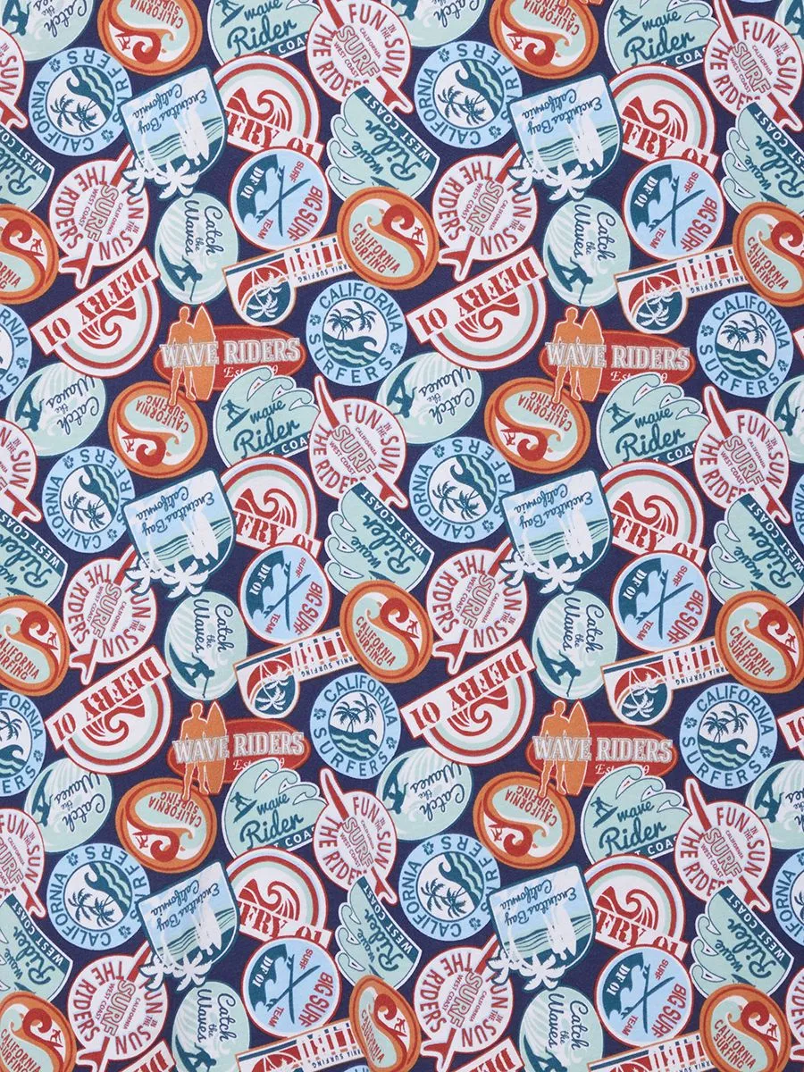 DEFRY 01 Men T-shirt Short Sleeves Printed Light Blue