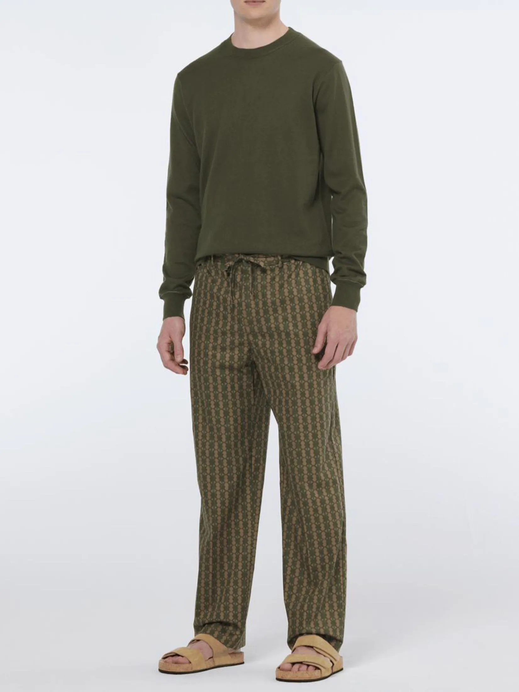 SCOTCH&SODA Men Jogger Straight Fit Printed Cotton-Blend Imagine AOP