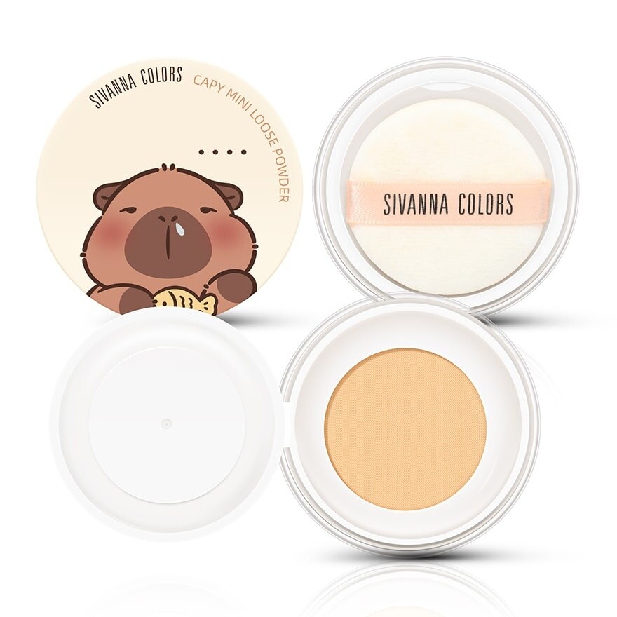 #Sivanna Colors Capy LoosePowder 01 - 01 Light Beige