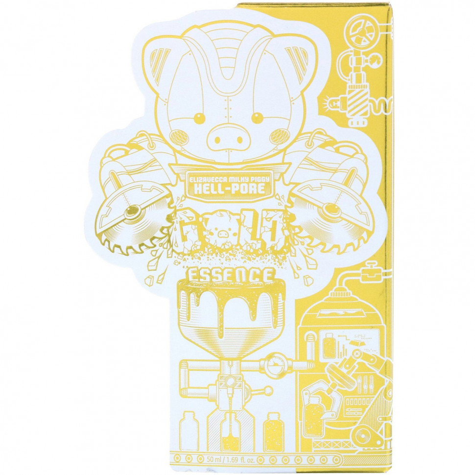 Elizavecca, Hell-Pore Gold, эссенция, 50 мл (1,69 жидк. унции)