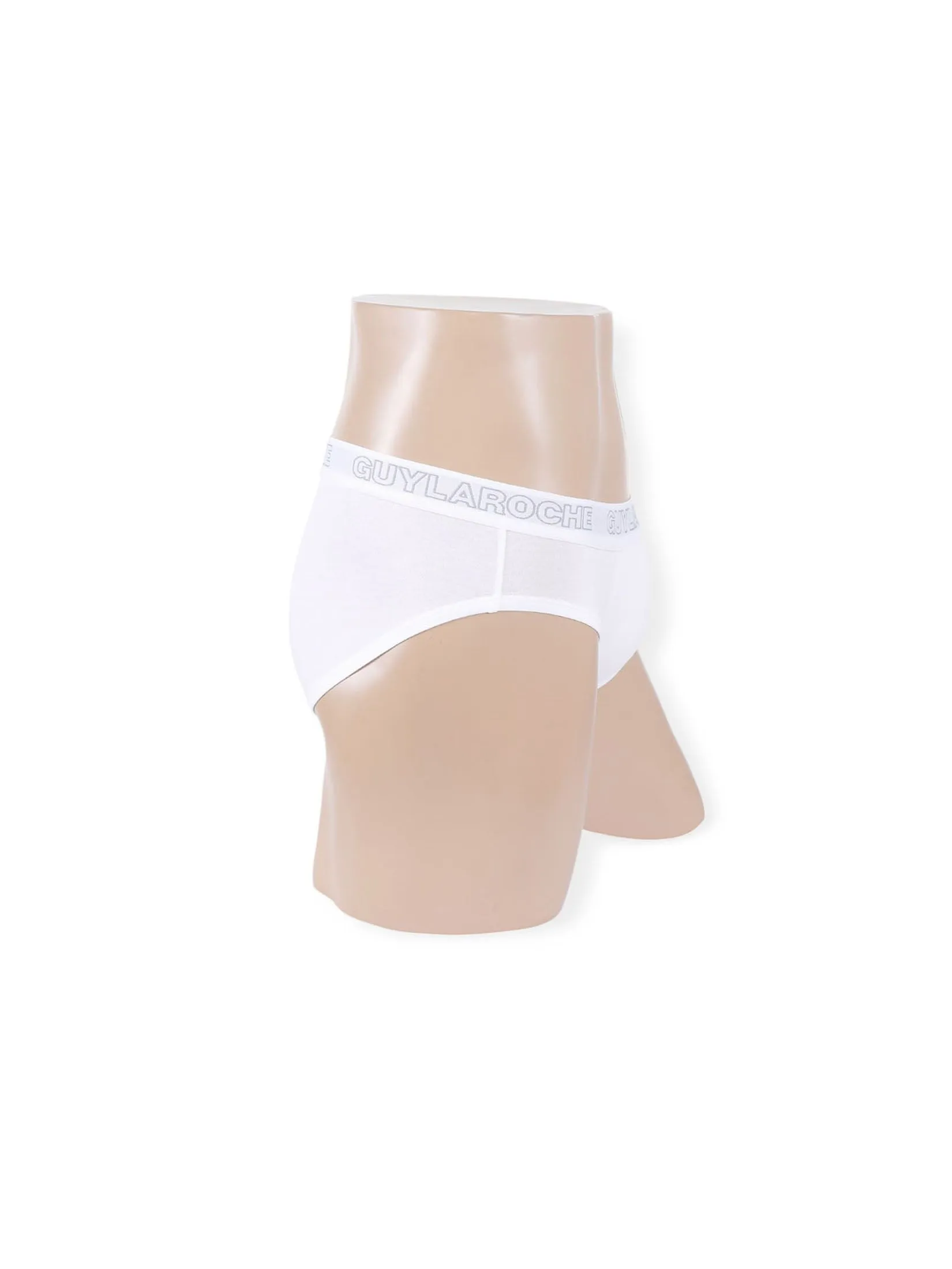 GUY LAROCHE INNERWEAR Men BRIEF Underwear PACK 2 Pcs. - White