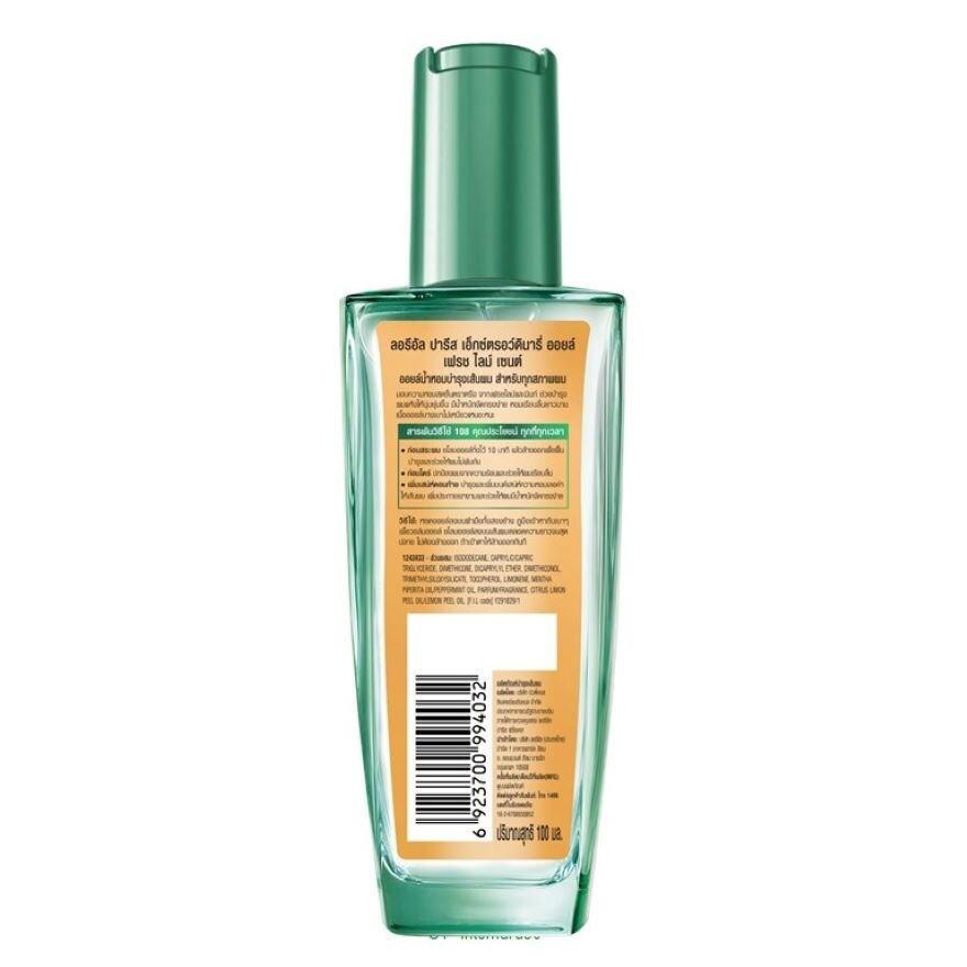 L'Oreal Paris Extraordinary Oil Fresh Lime Scent 100 Ml.