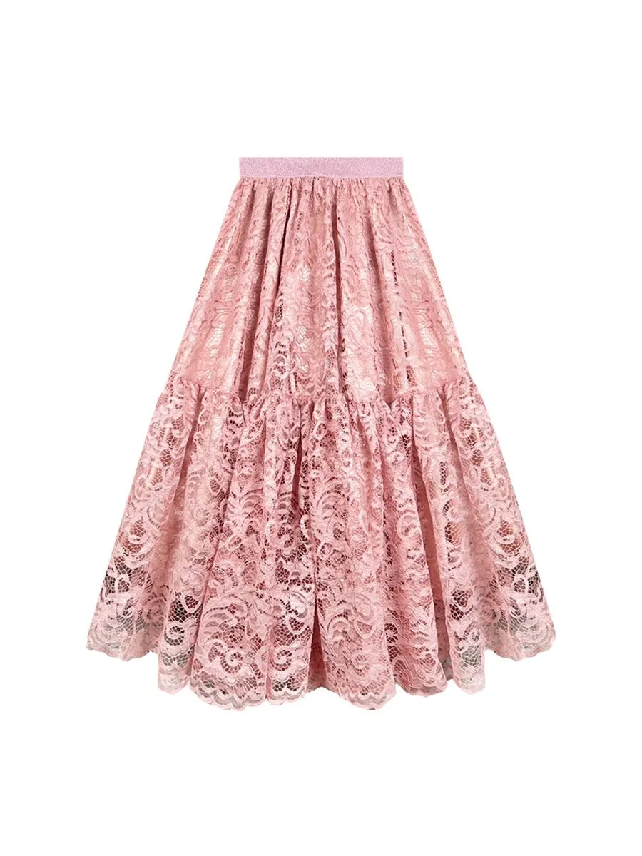 ICONIC WOMAN PINK THAI ARUN SKIRT