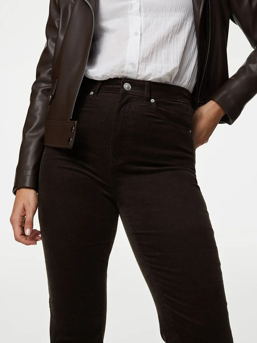 MARKS & SPENCER Women Trousers Sienna Corduroy Straight Leg