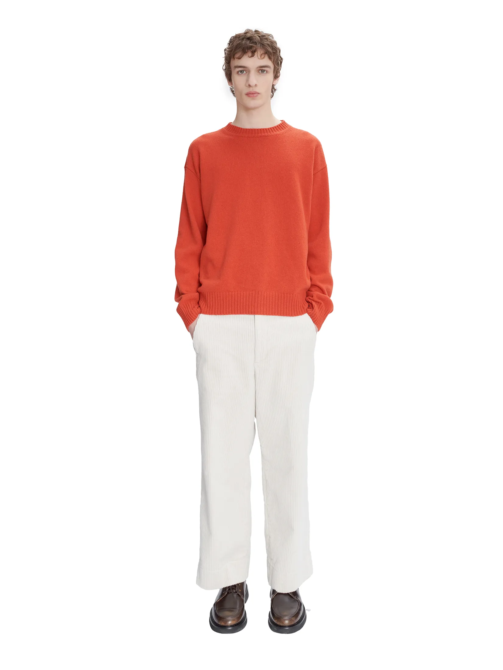 A.P.C. Men Jumper Marcel Chili Red