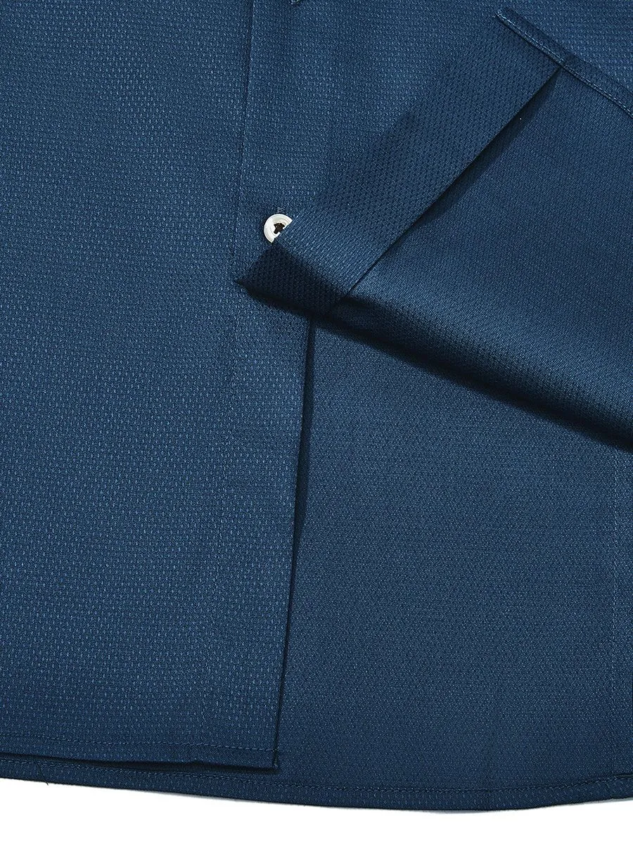 G2000 Men Clothing Easy Care Stretch Shirt Smart Fit - Navy