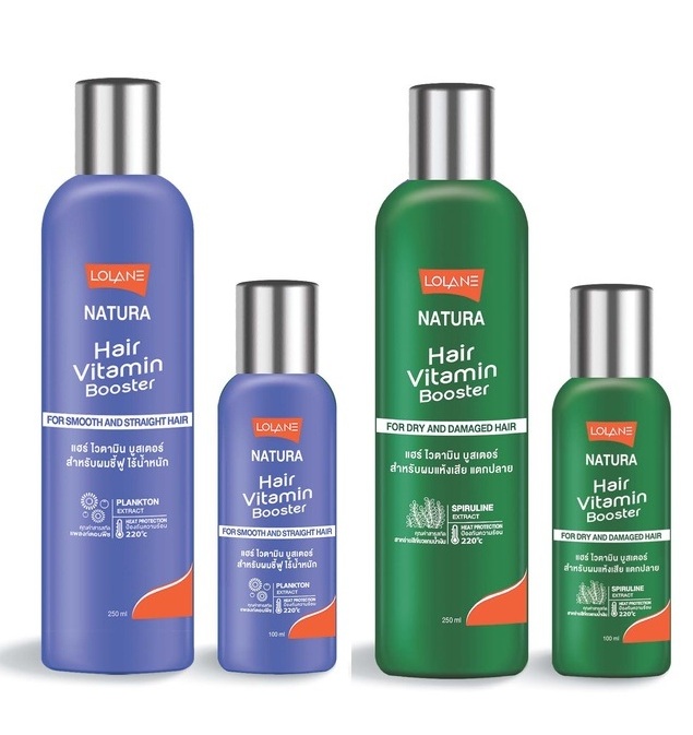 Витаминная сыворотка для сухих и повреждённых волос Lolane Natura 100 или 250 мл 2 вида