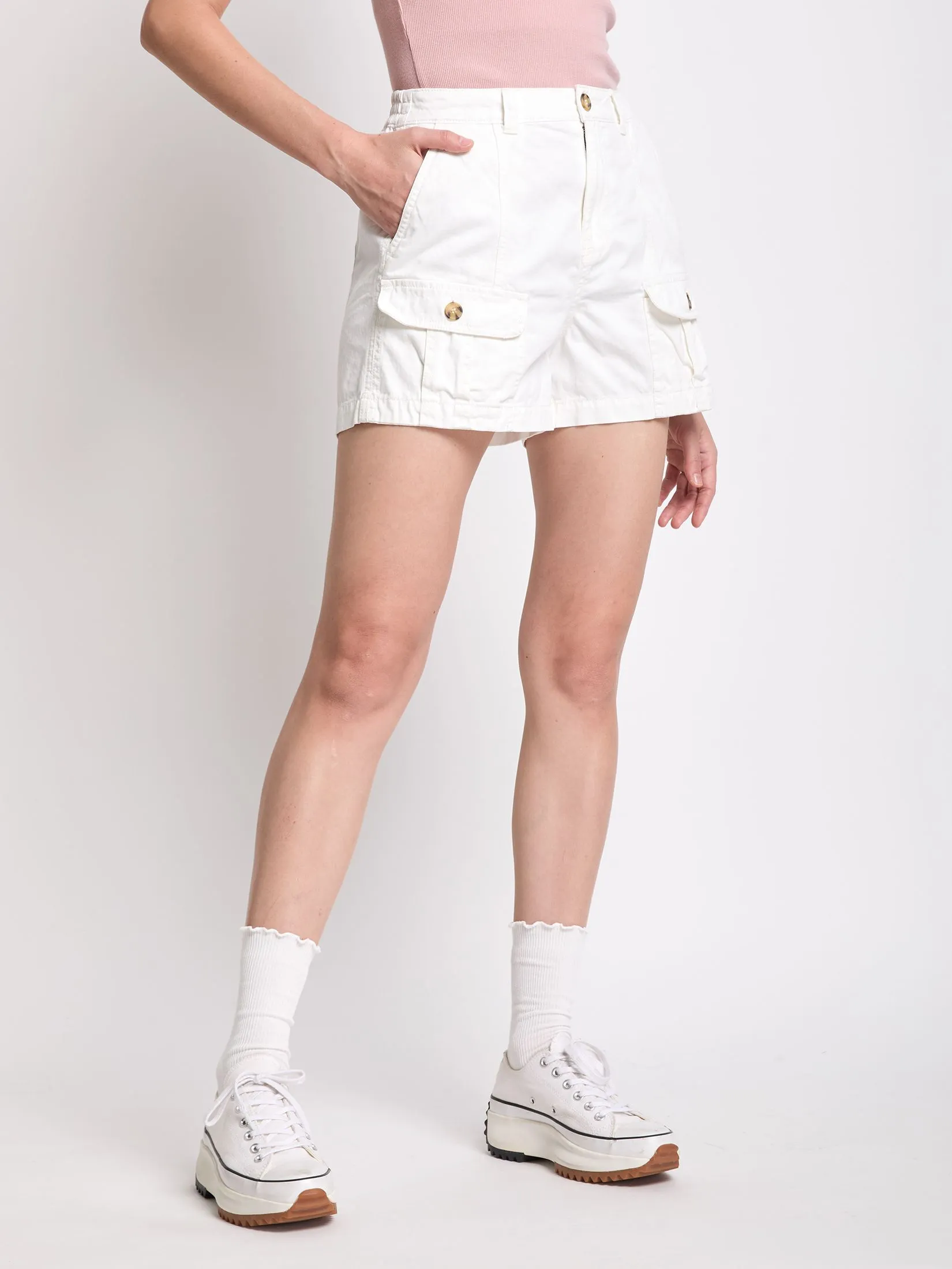DEFRY 01 Women Cargo Shorts 2504WSPW061