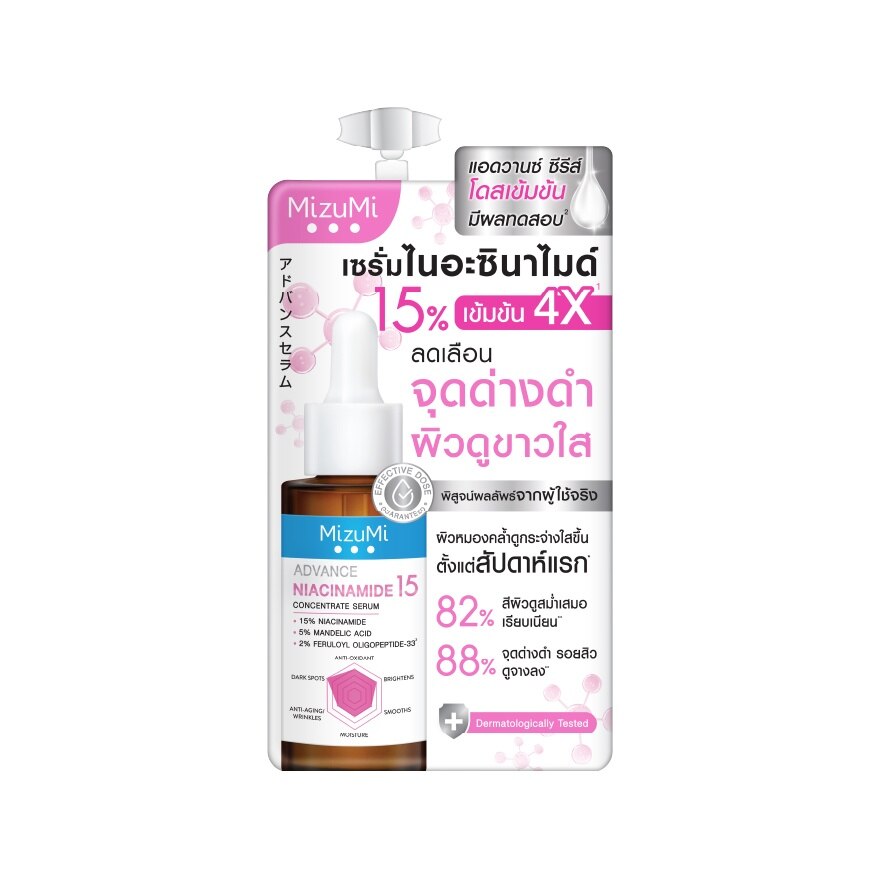 MizuMi Advance Niacinamide 15 Concentrate Serum 6 g.