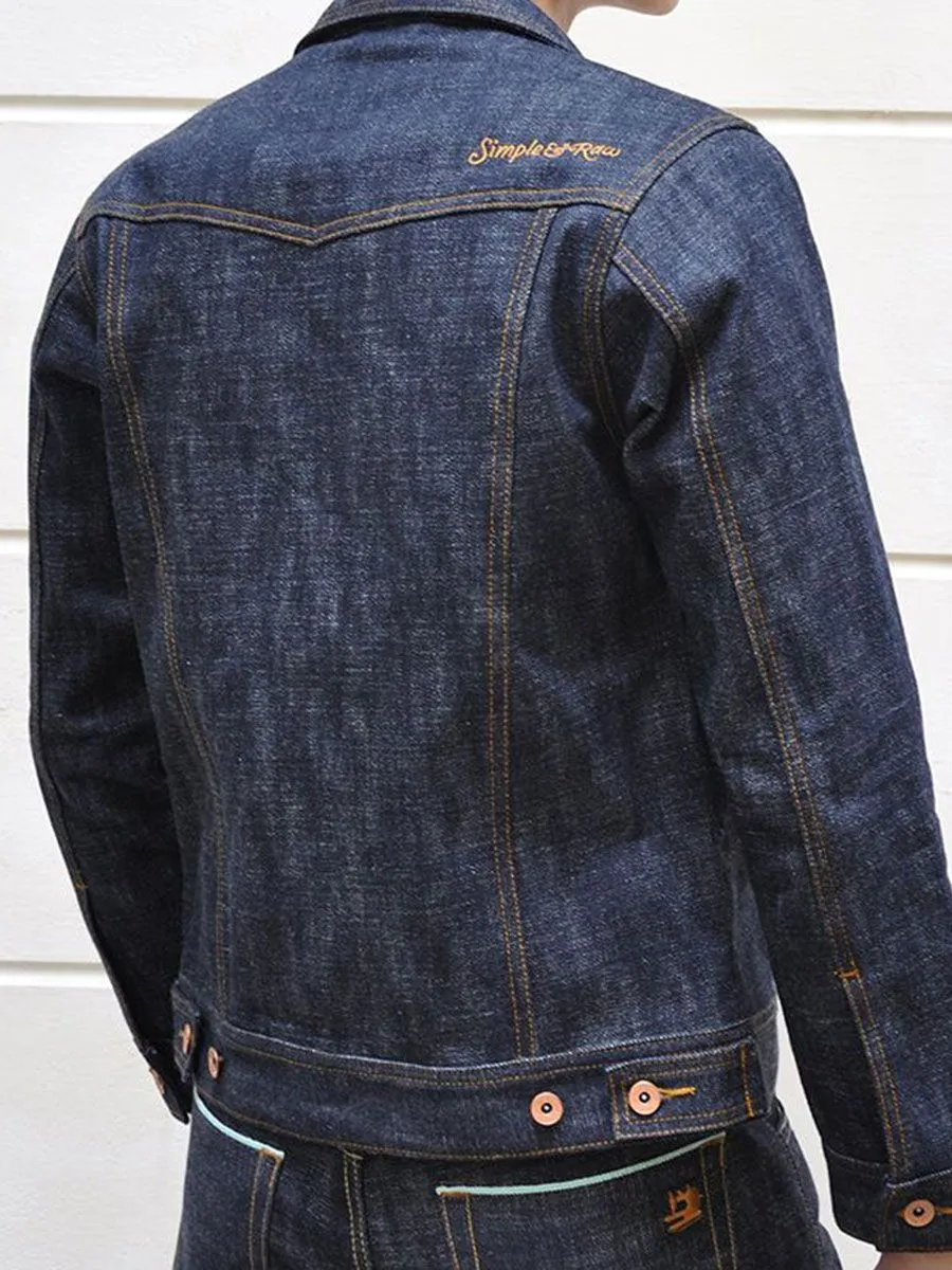 SIMPLE&RAW Jack Rover Jacket Jk905-L Dark Blue