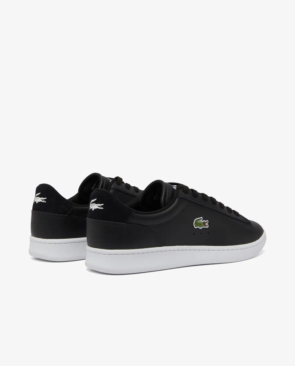 LACOSTE Men’s Carnaby Set Leather Sneakers Black