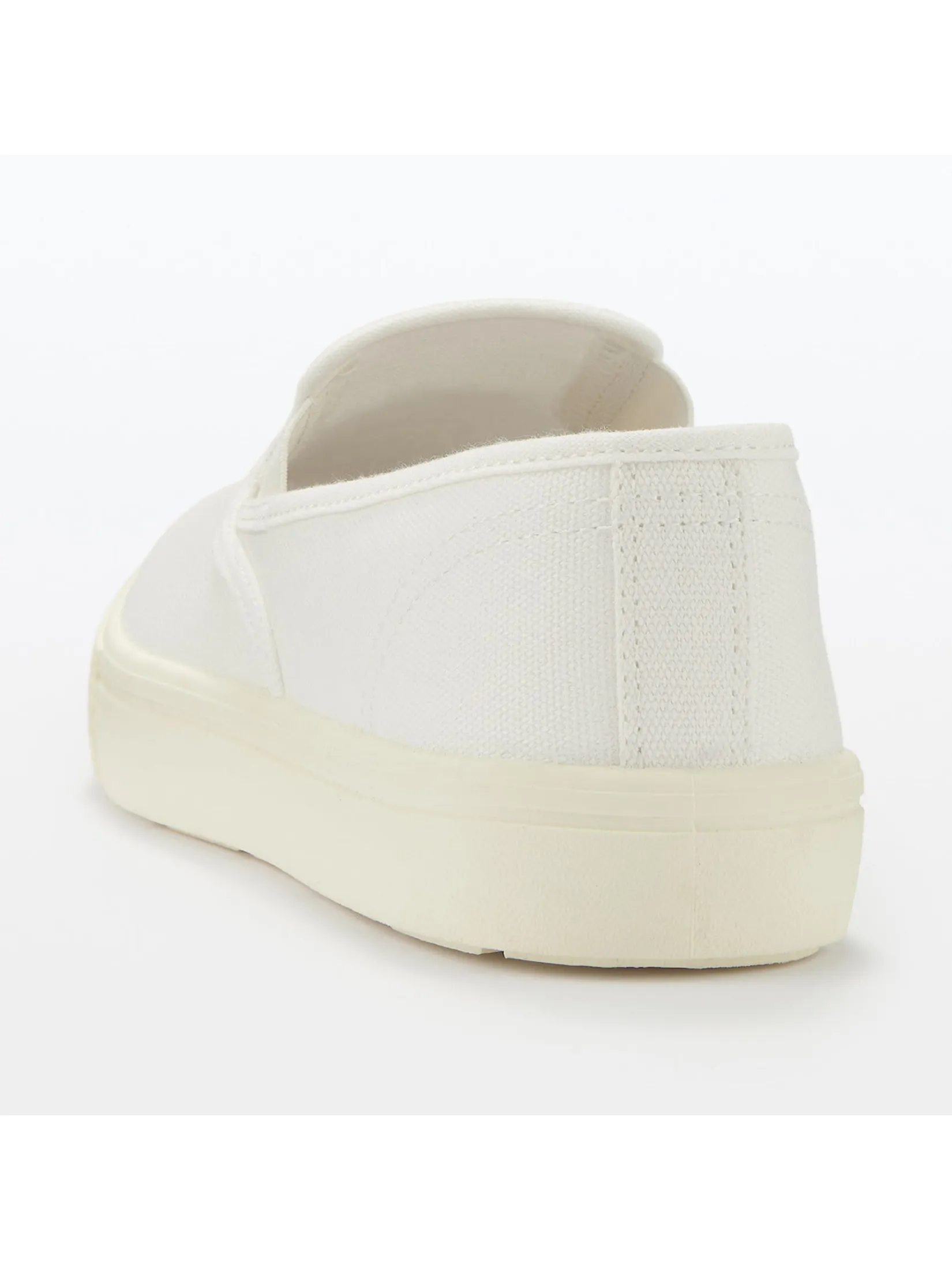 MUJI Men Slip-On Sneakers Less Tiring Off white