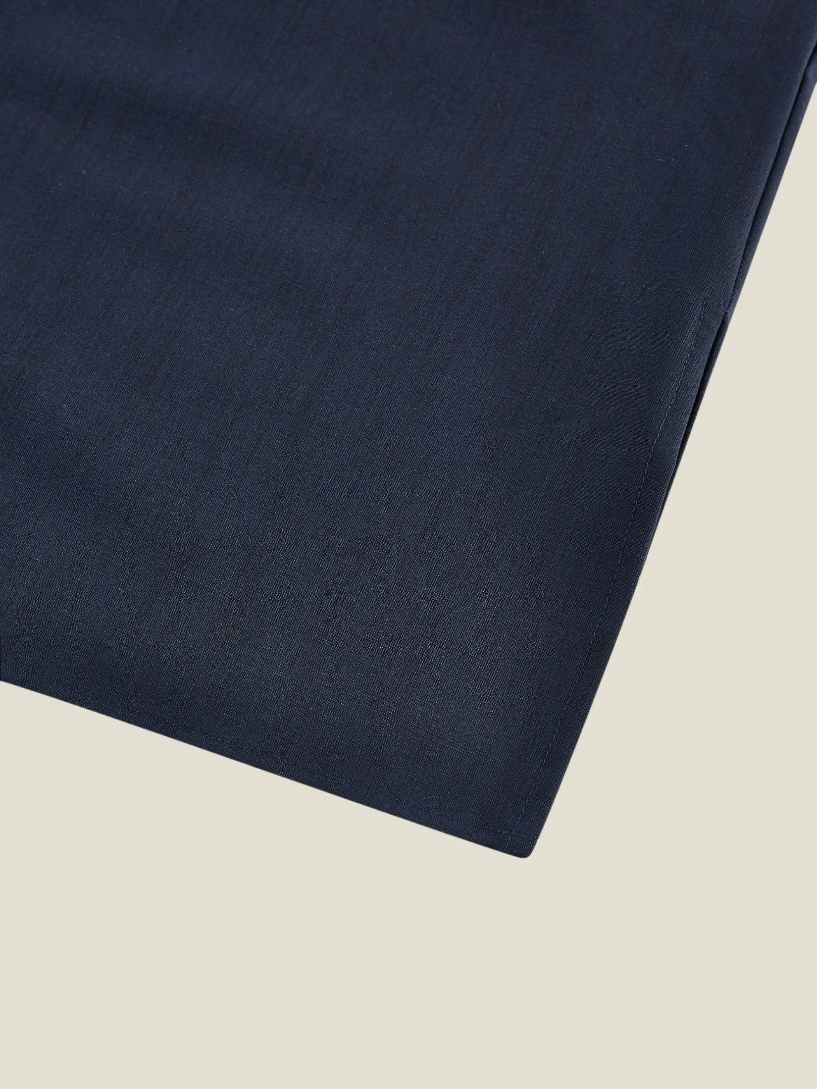 G2000 Women Clothing Stand Collar Shirt Dress Shift Shape - Navy