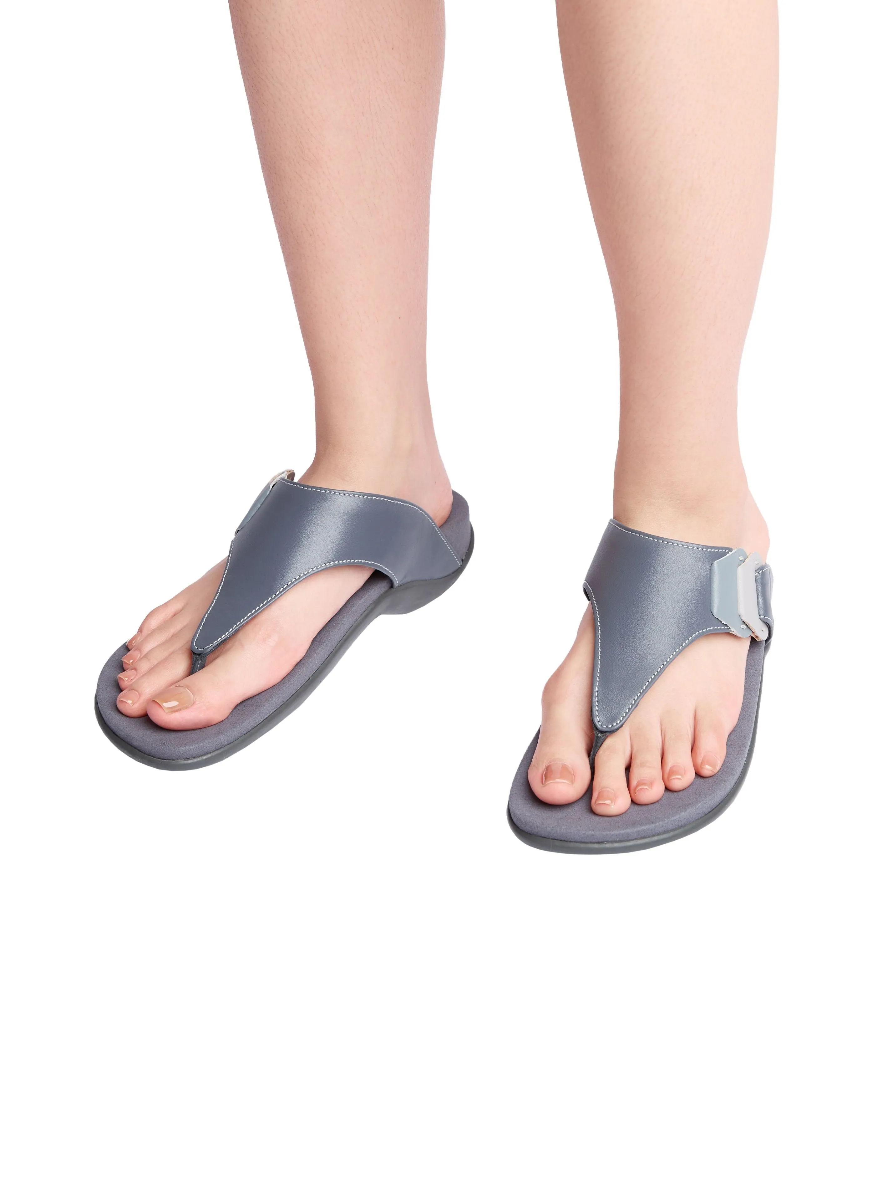 DORTMUEND Grey - F Series Flats & Comfort JF127-2800