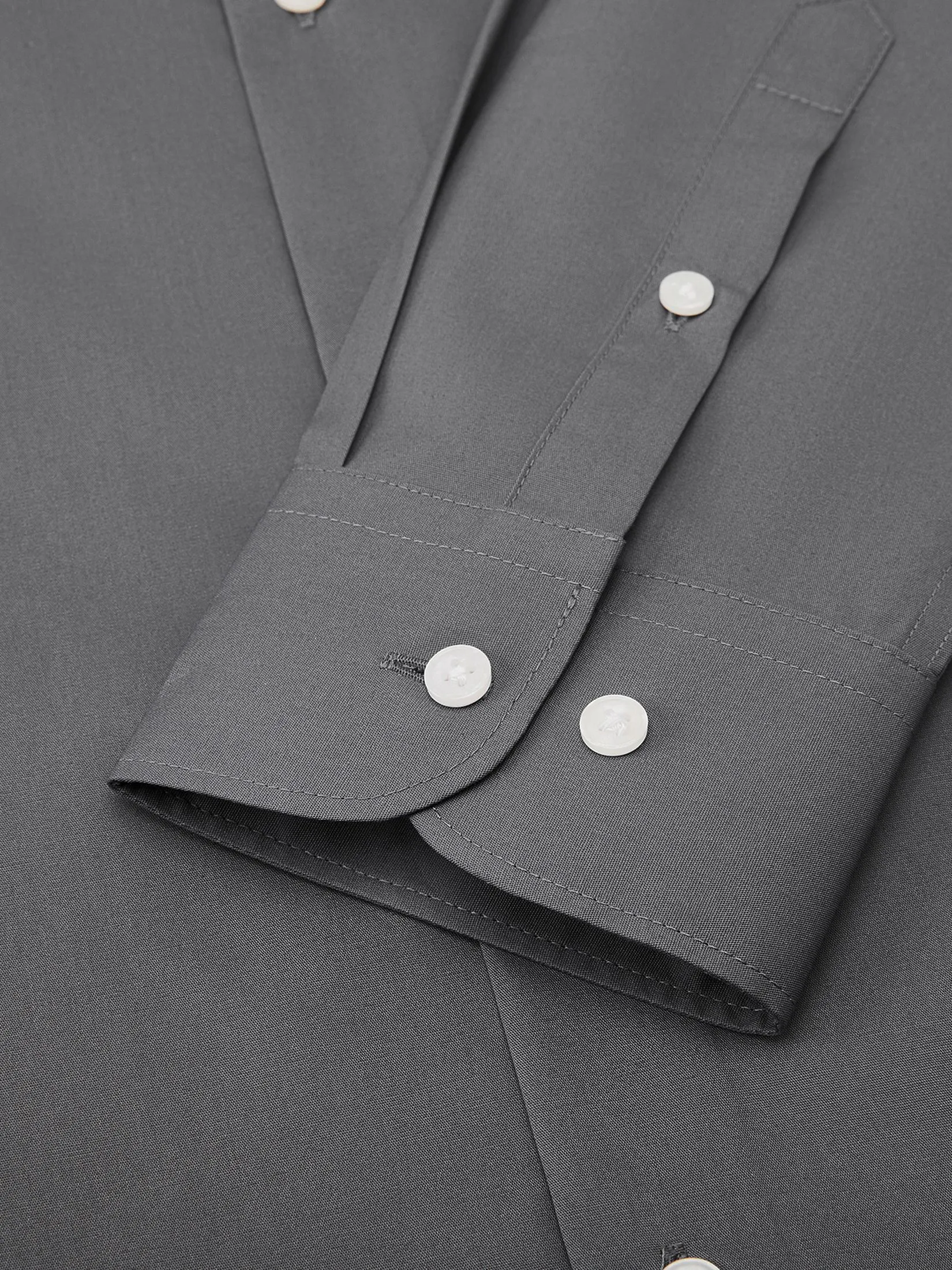 G2000 Men Clothing Wrinkle Free Formal Shirt  Smart Fit - Grey