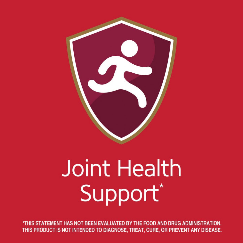 21st Century, глюкозамин и хондроитин, двойная сила, 60 капсул, которые легко глотать