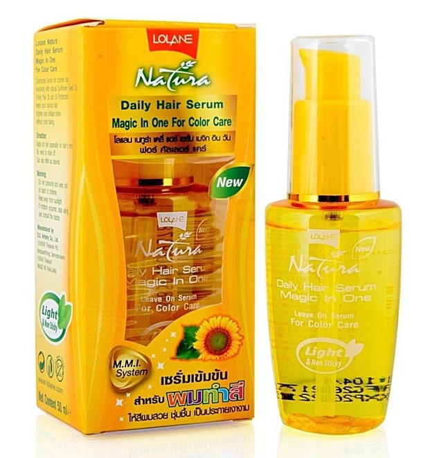 Сыворотка для окрашенных волос Natura Lolane 20 или 50 мл