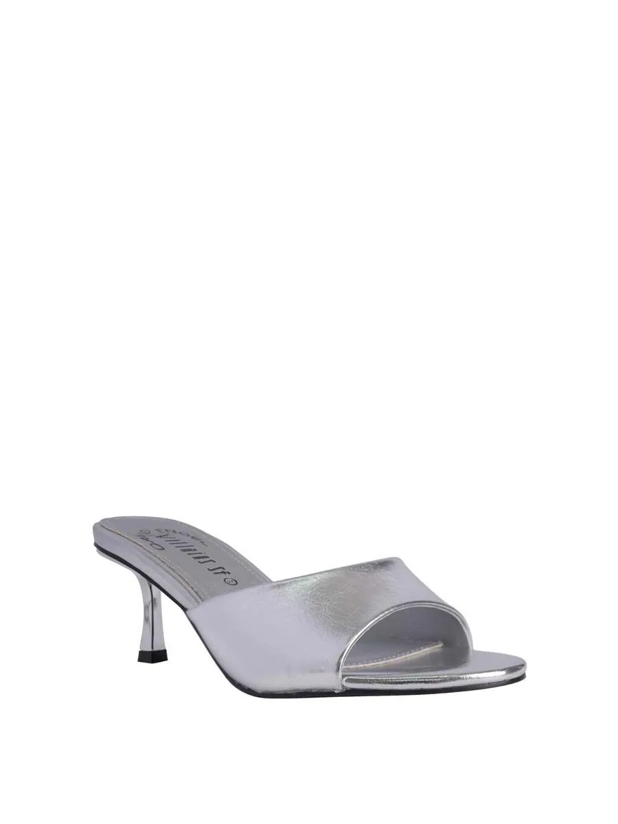 VILLAINS SF TYRA Sandal High Heel SILVER