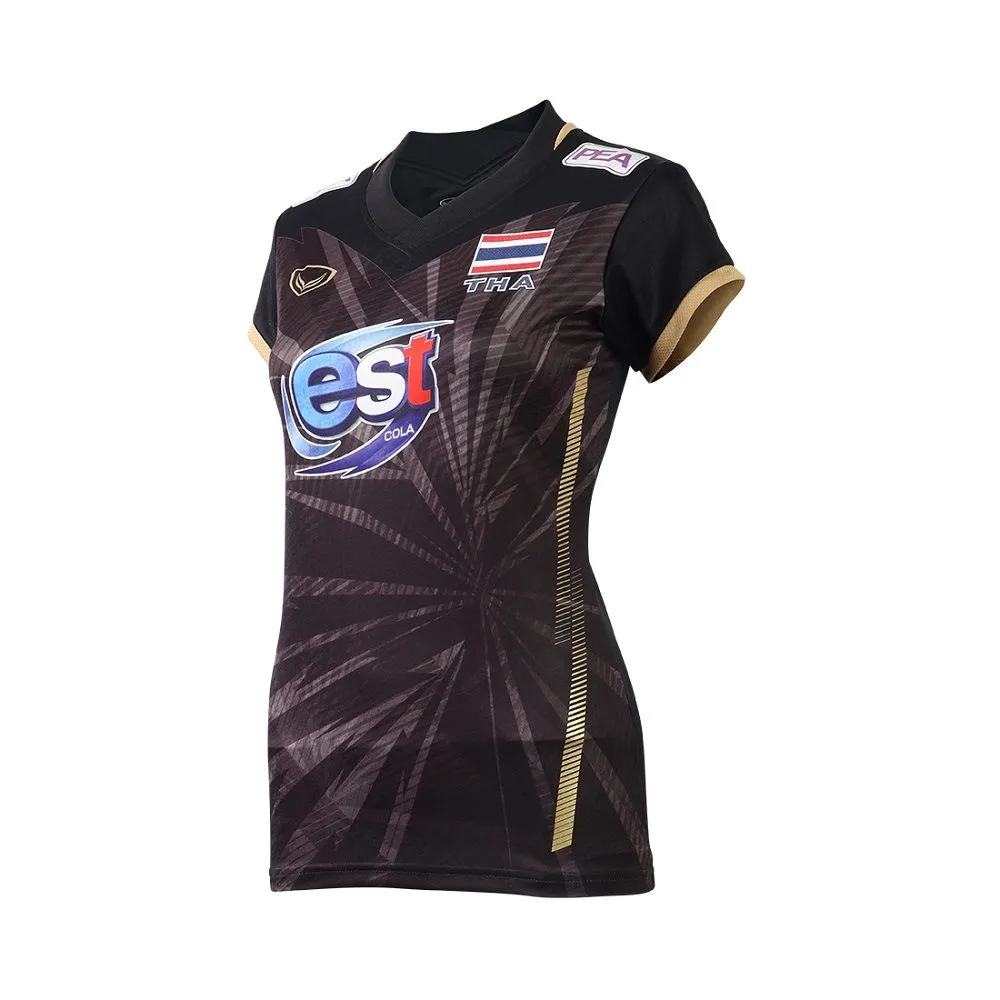 GRAND SPORT Black Volleyball Jersey WOMEN (014320)