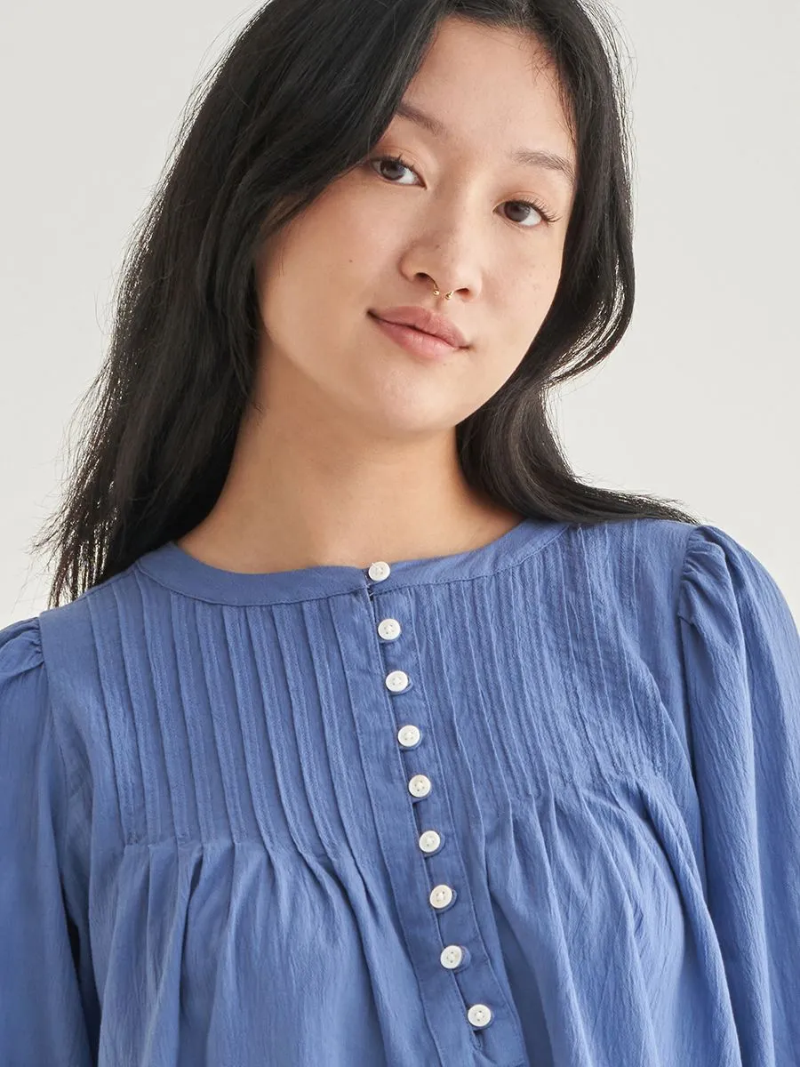 LEVI'S Women's Kaylynn Blouse Blue