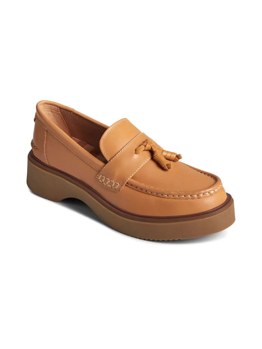 SPERRY WOMEN BAYSIDE LOAFER LEATHER BROWN