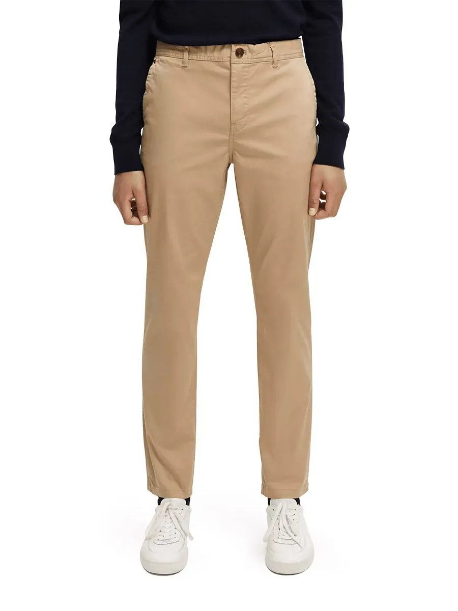 SCOTCH&SODA Men Chino Pant Stuart Regular Slim-Fit Essentials