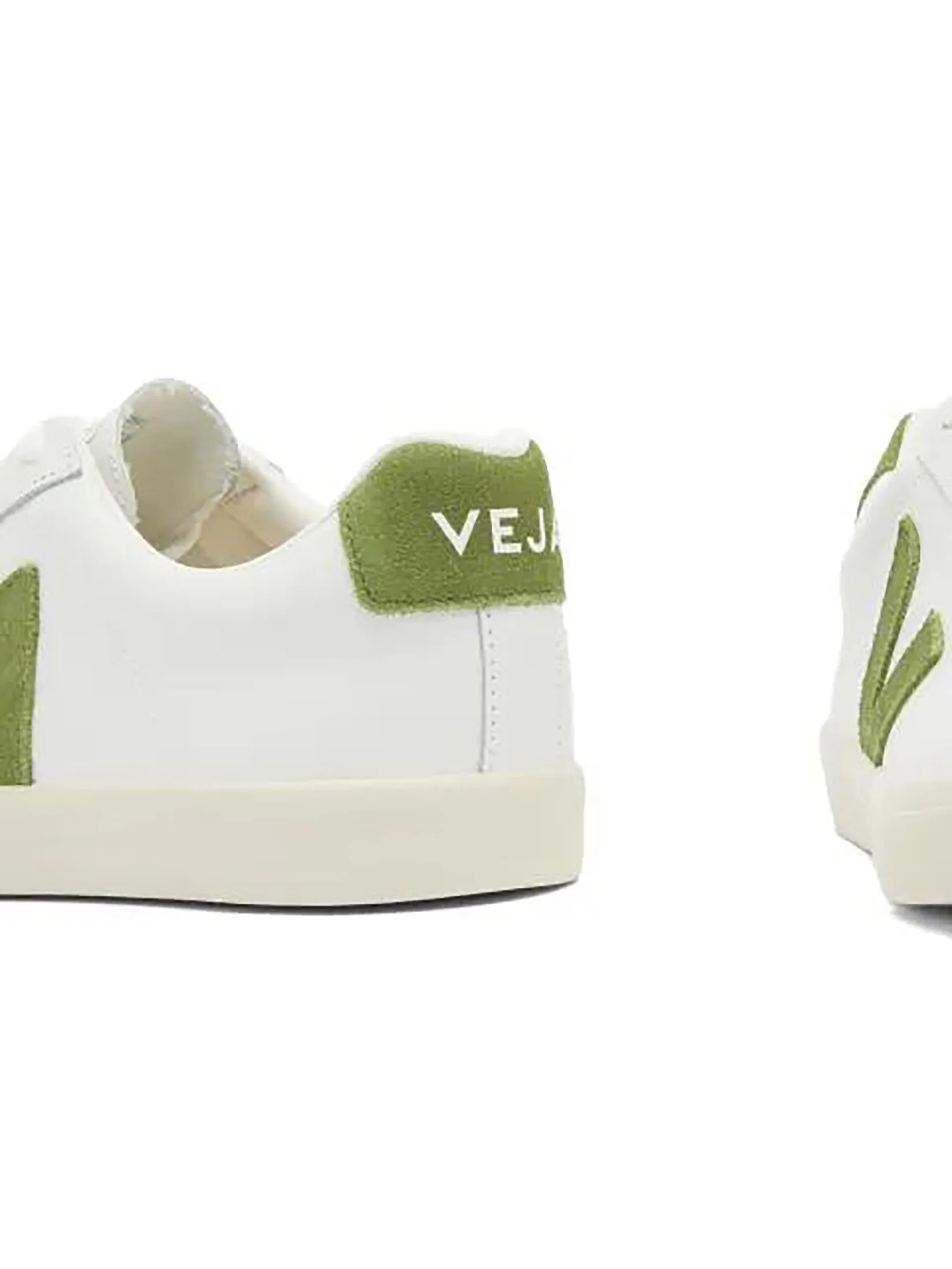 VEJA Men Sneakers Esplar Logo SS25 Extra-White Kiwi