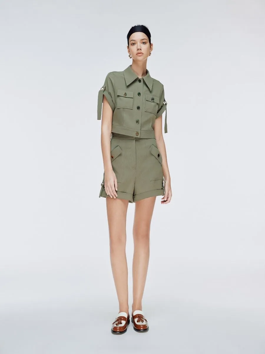ASV (SS24) Jaycee Safari Women Shorts Olive