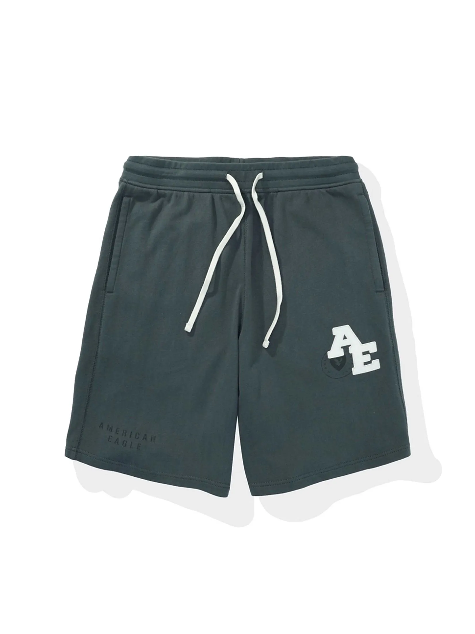 AMERICAN EAGLE MEN 7780 INTL HERITAGE SWEAT SHORT 315 CAMPER GREEN Size - L