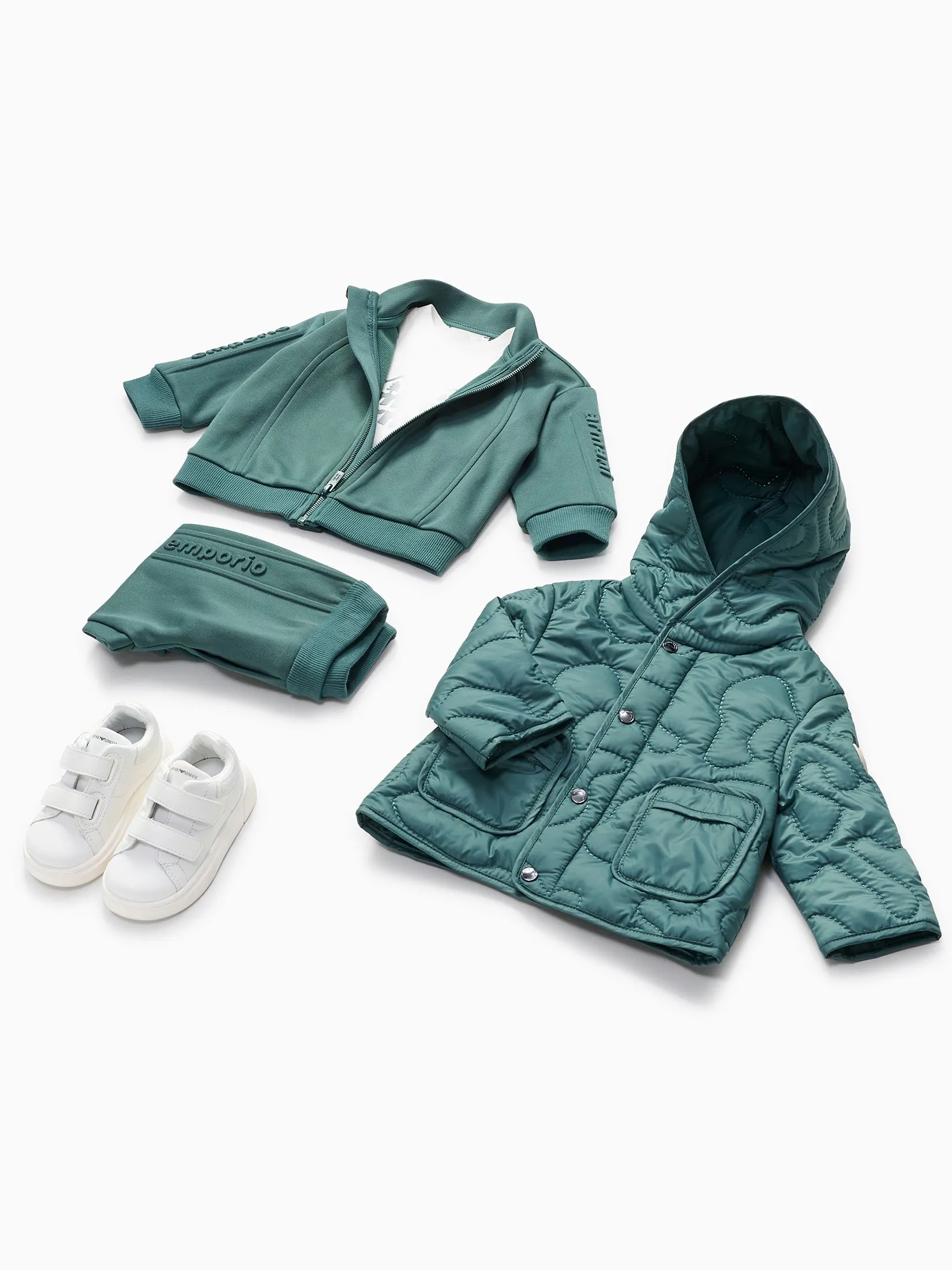 EMPORIO ARMANI Boy Toddler Jacket FW25 50616057171 Green
