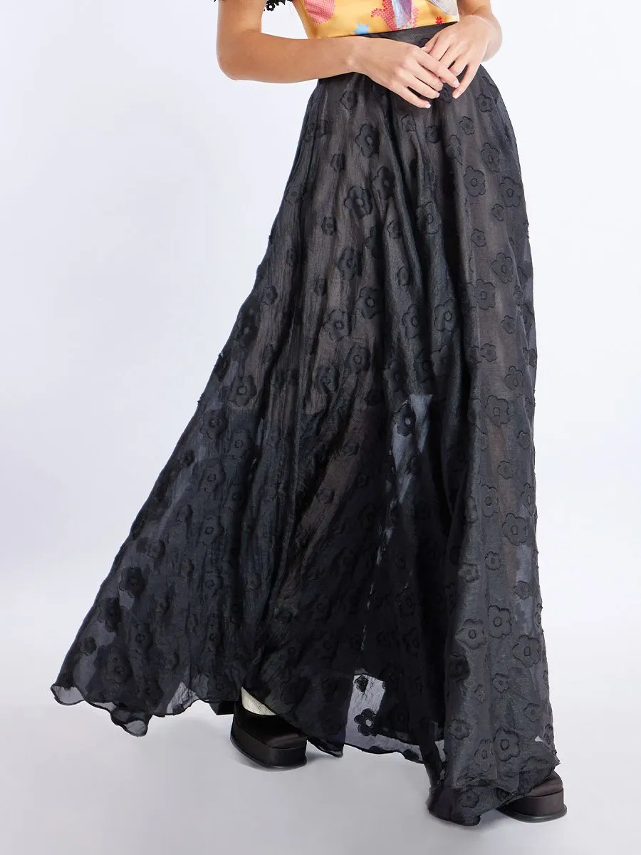 ICONIC WOMAN BLACK MADISON SKIRT