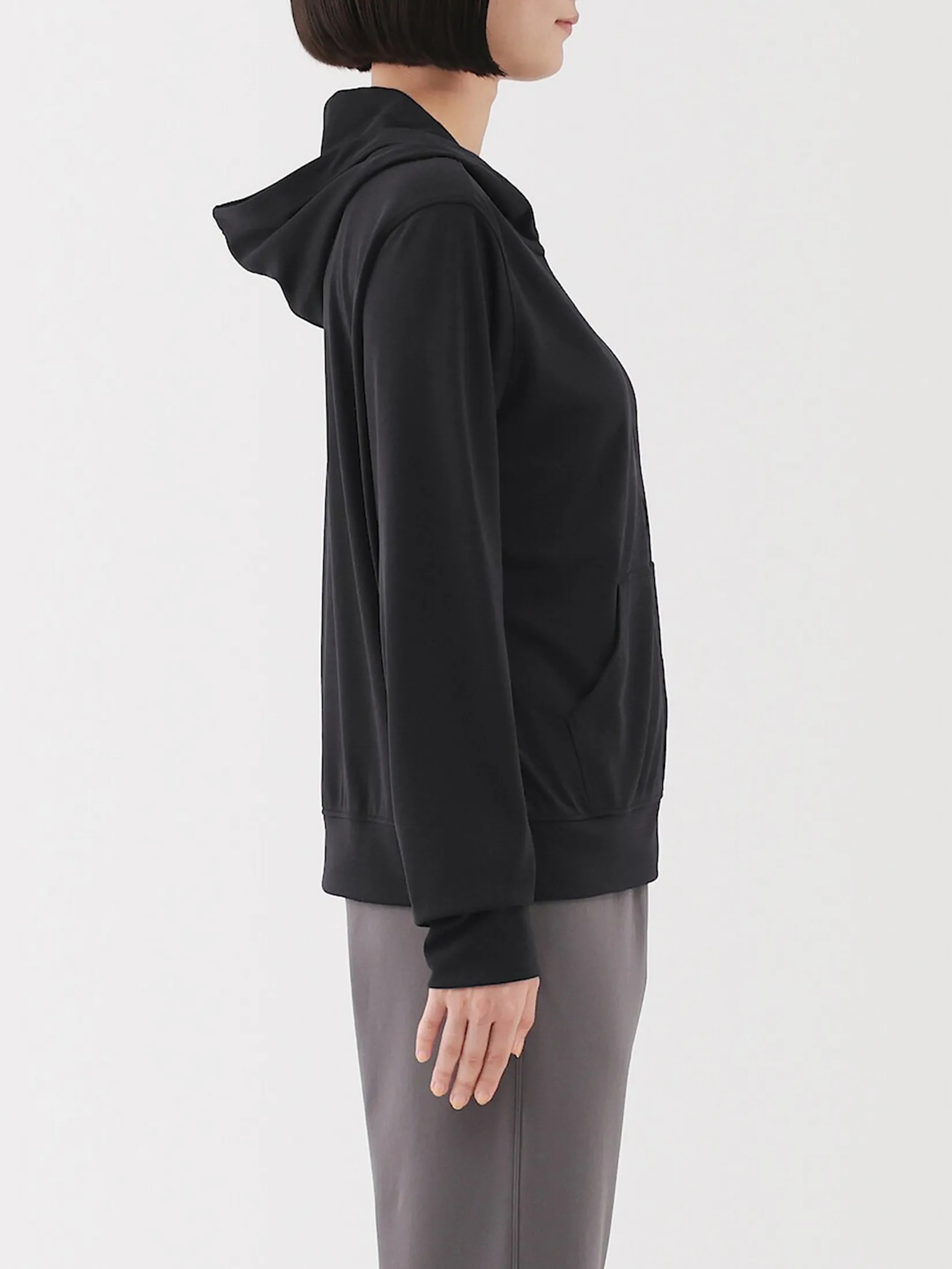 MUJI Women Hoodie UV Protect Quickdry Zip