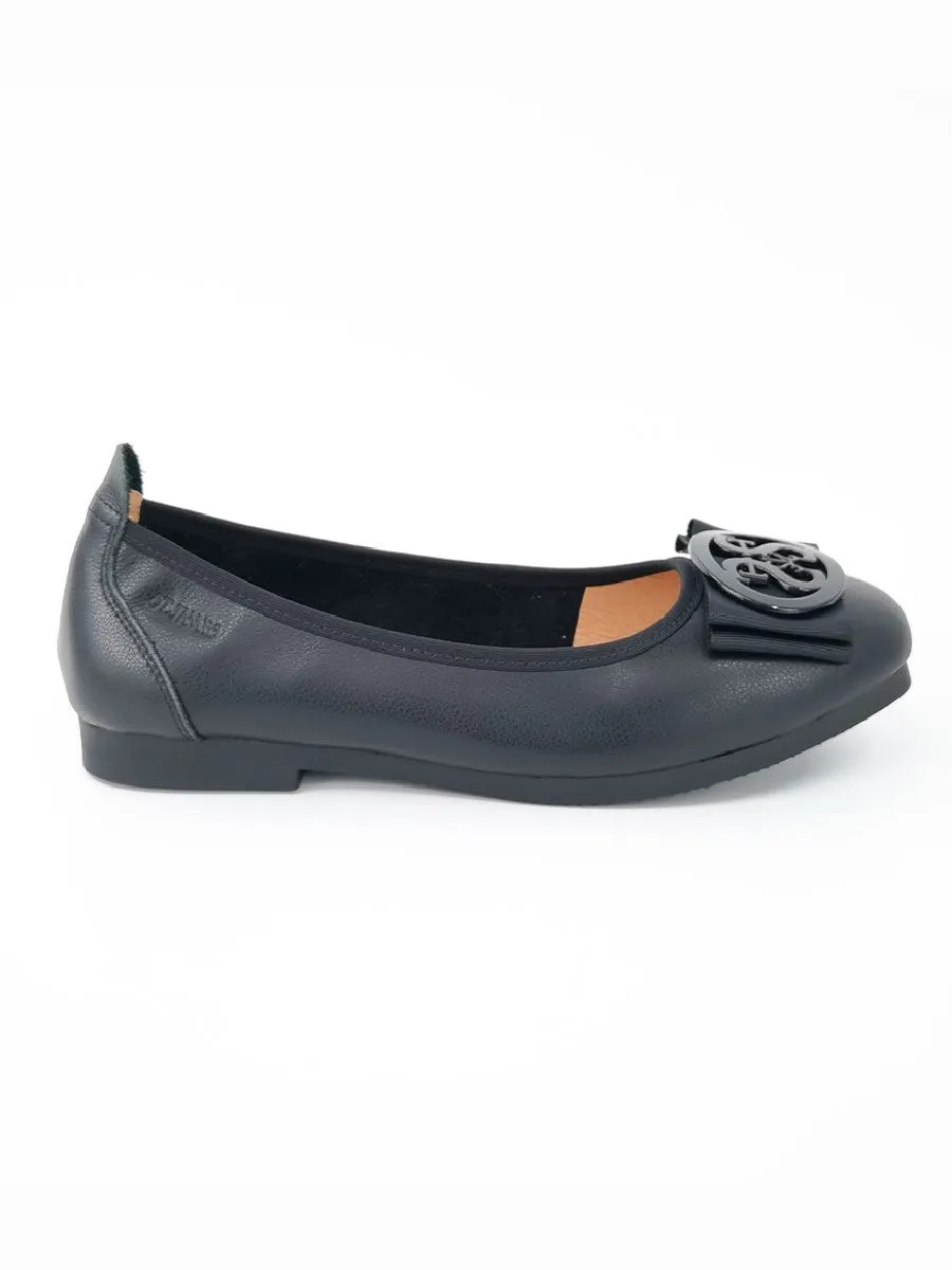 ST.JAMES WOMEN FLATS RENNES BLACK