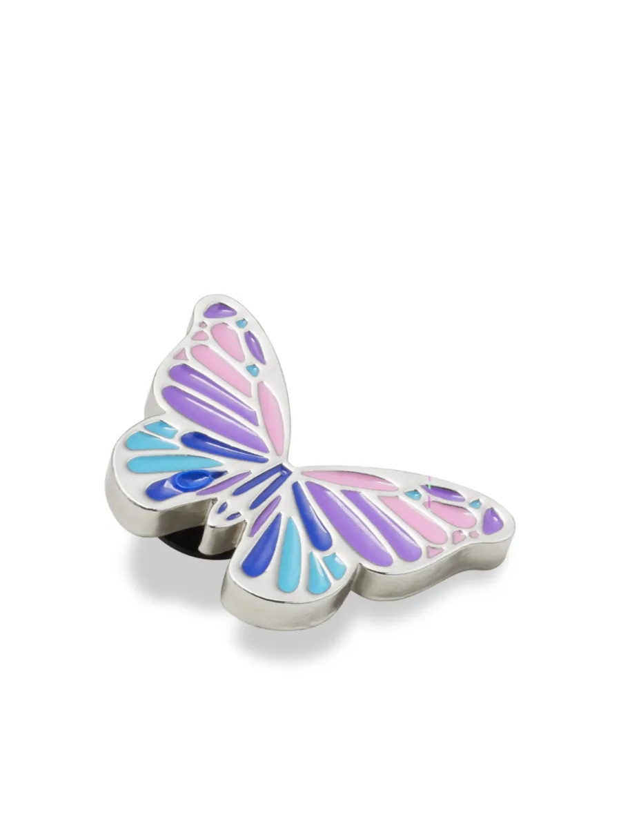 CROCS JIBBITZ™ MULTI PURPLE BUTTERFLY
