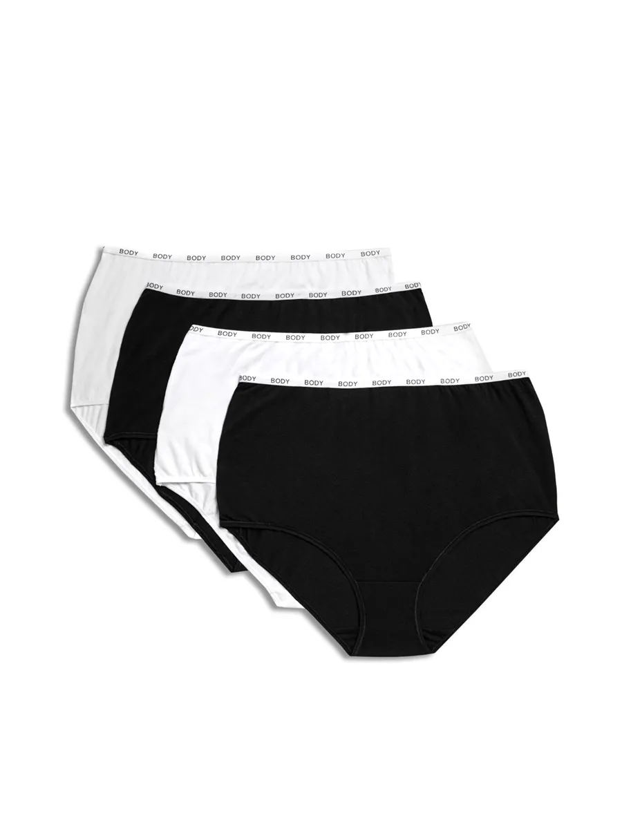MARKS & SPENCER Women Full Briefs Cotton with Cool Comfort 4pk Multi-Color