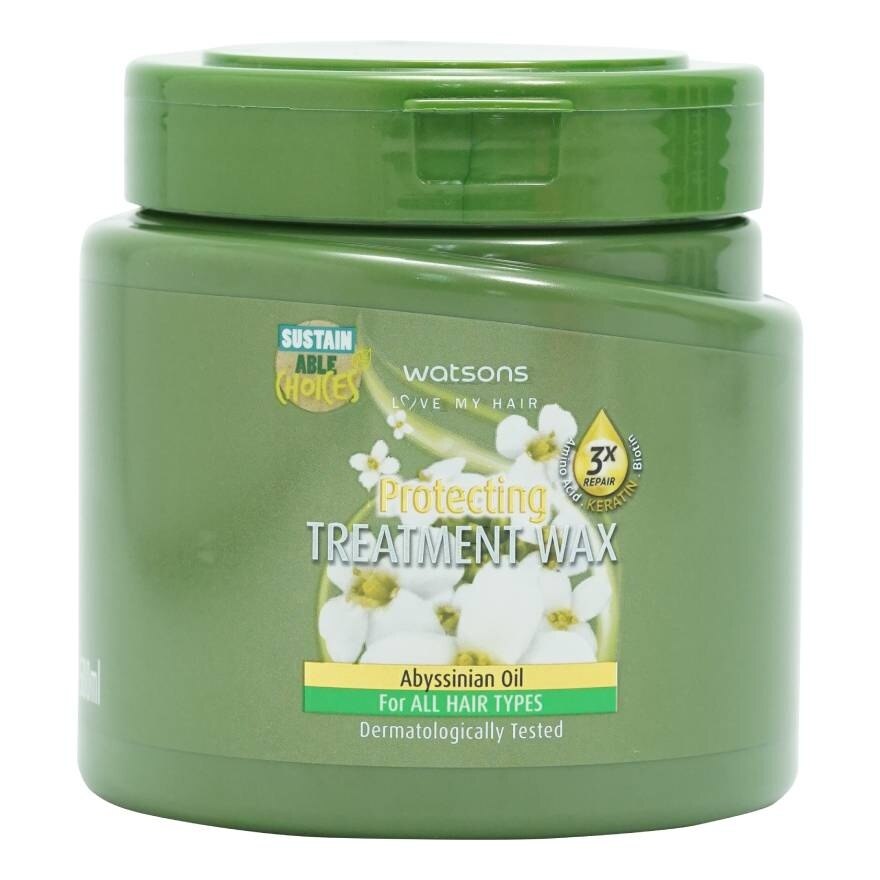 Watsons Treatment Wax Abyssinian oil for All Hair types 500ml.