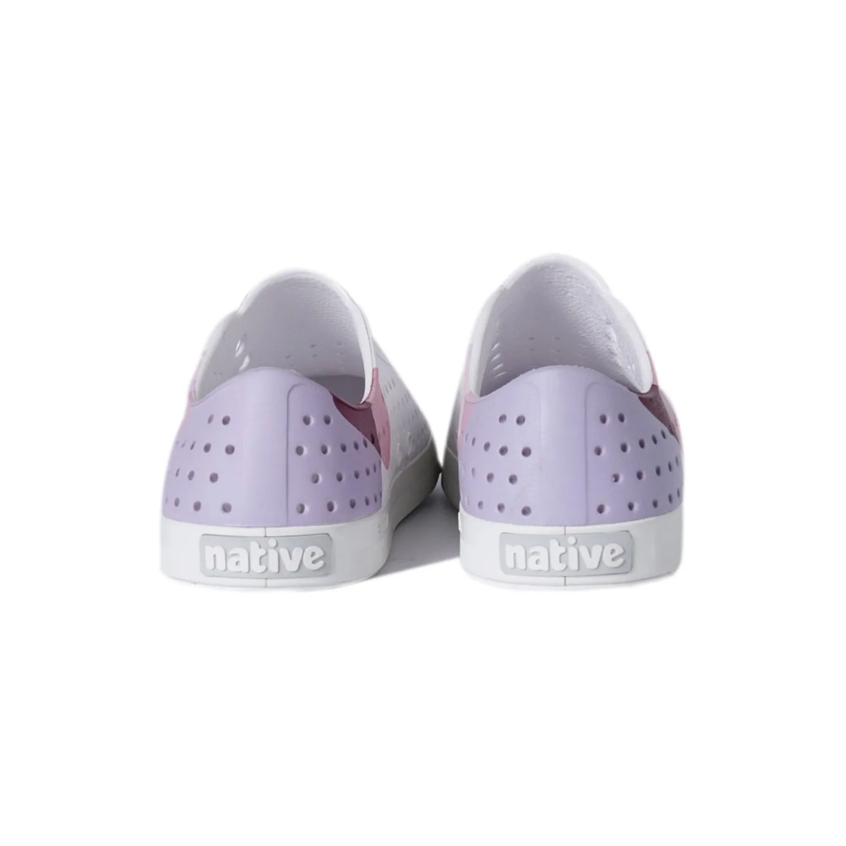 NATIVE Jefferson Wanderfoam Block Shell White/ Shell White/ Future Balos Dot