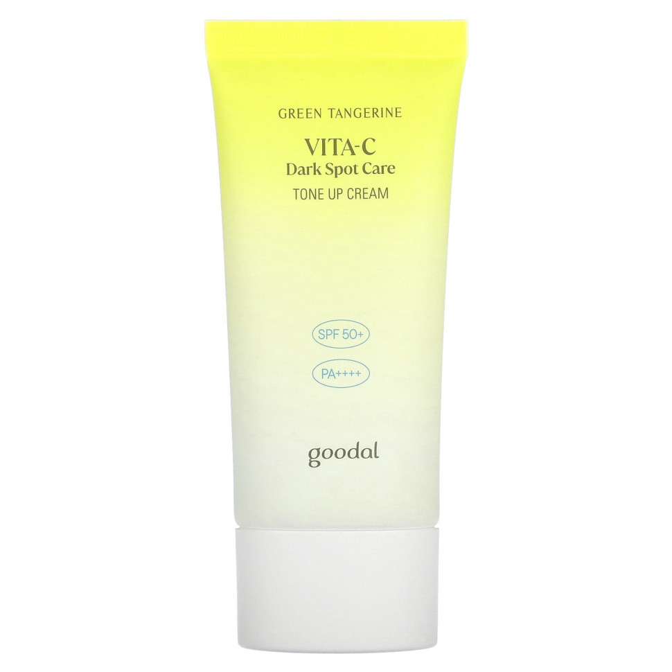 Goodal, Green Tangerine Vita-C Dark Care, точечный тонизирующий крем, SPF 50+ PA ++++, 50 мл (1,69 жидк. Унции)