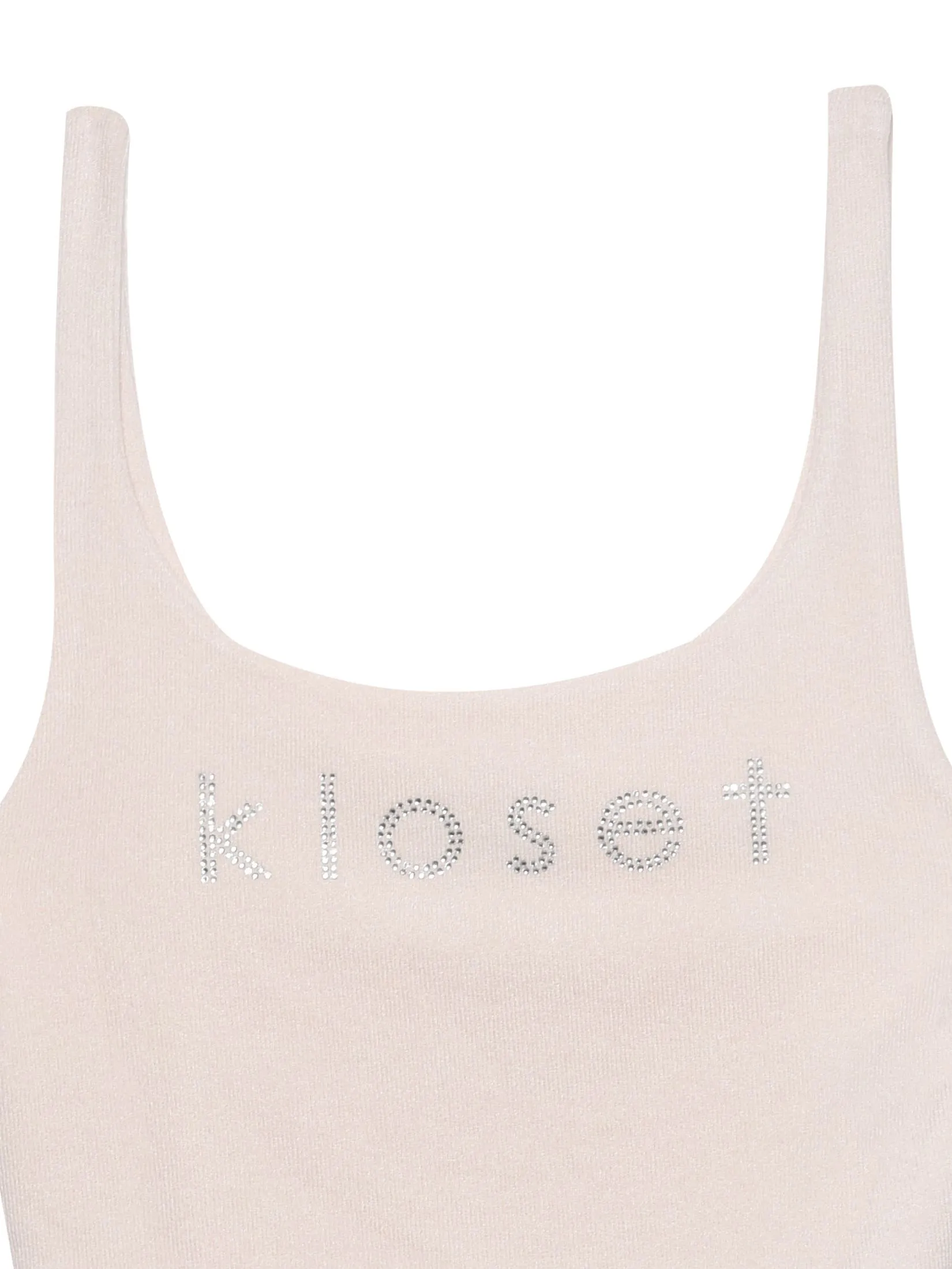 KLOSET (BS24) Women Classic Beauty Top Cream