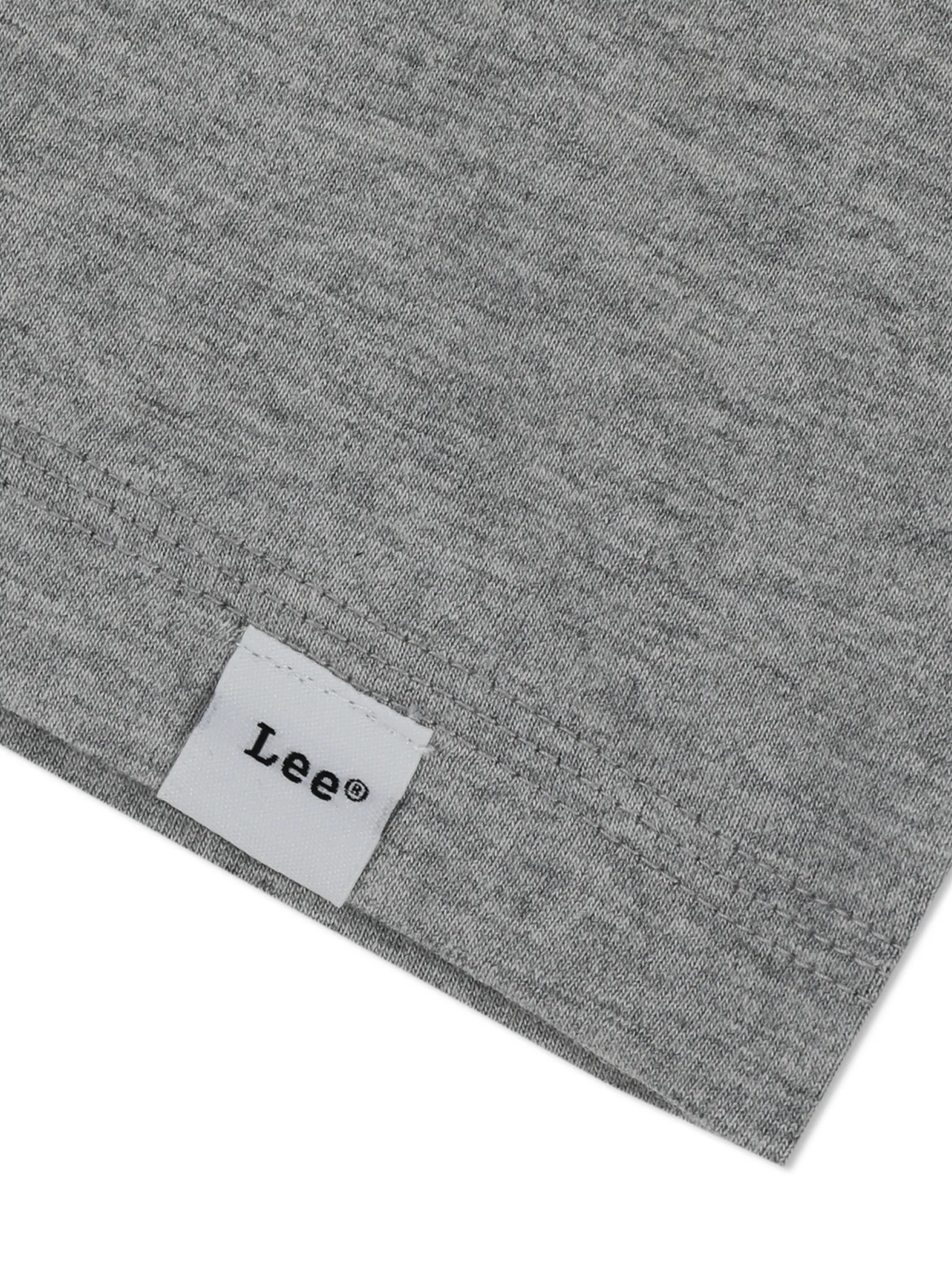 LEE Men s Tee Short Sleeve Comfort Fit Grey
