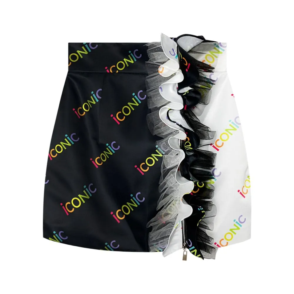 ICONIC BLACK PEPPY SKIRT